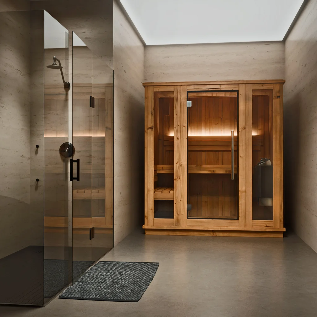 Almost Heaven Saunas Forest Edge 3-person Indoor Sauna