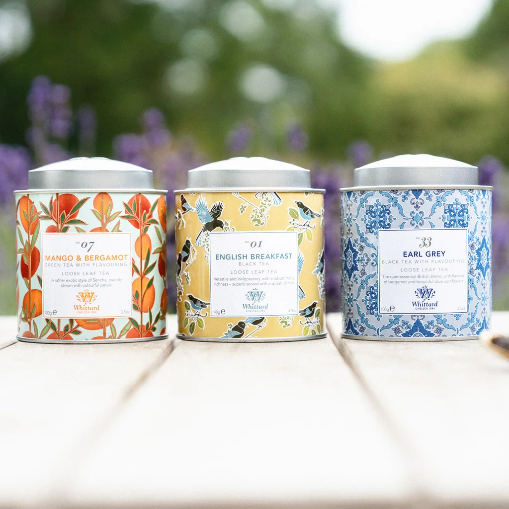Whittard Loose Leaf Tea Collection, 3-pack (3.53 oz. - 4.964 oz.)