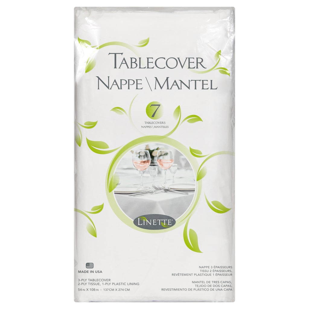 Linette Table Cover, 54" x 108", 7-count