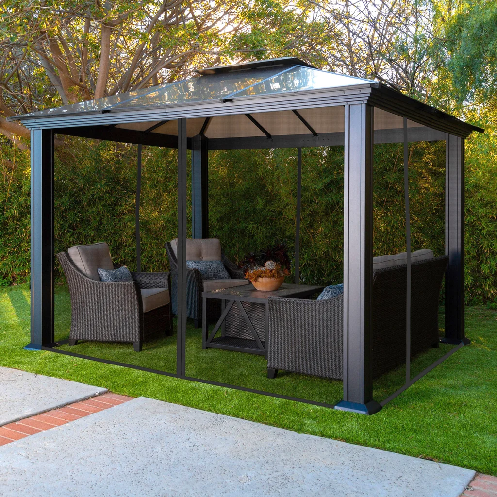 Paragon Mosquito Netting for Santa Monica Gazebo