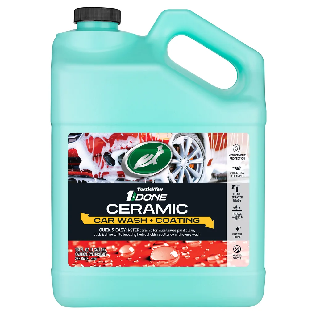 Turtle Wax 1 and Done Ceramic Wash + Coating, 128 oz