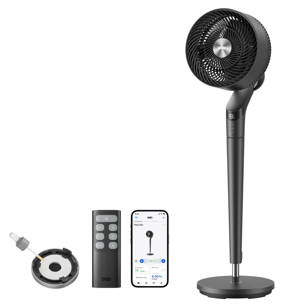 DREO TurboPoly Pedestal Fan 350S