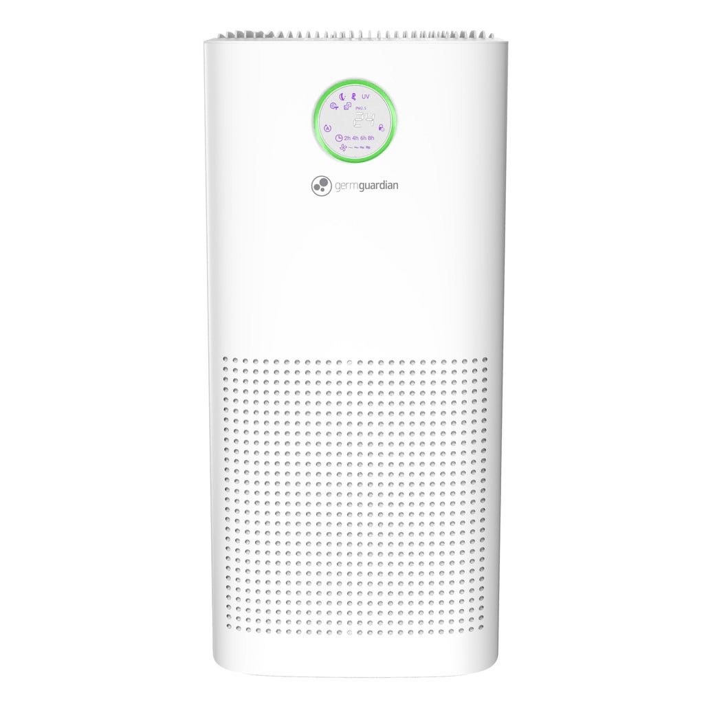 GermGuardian 6-in-1 Large Room Air Purifier with HEPA Filter & Air Quality Monitor