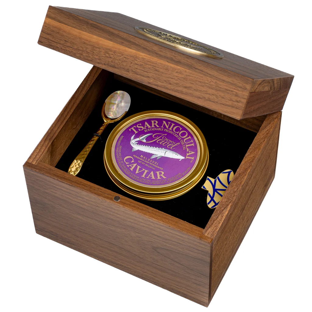 Tsar Nicoulai Caviar Limited Edition Crown Jewel Gift Set