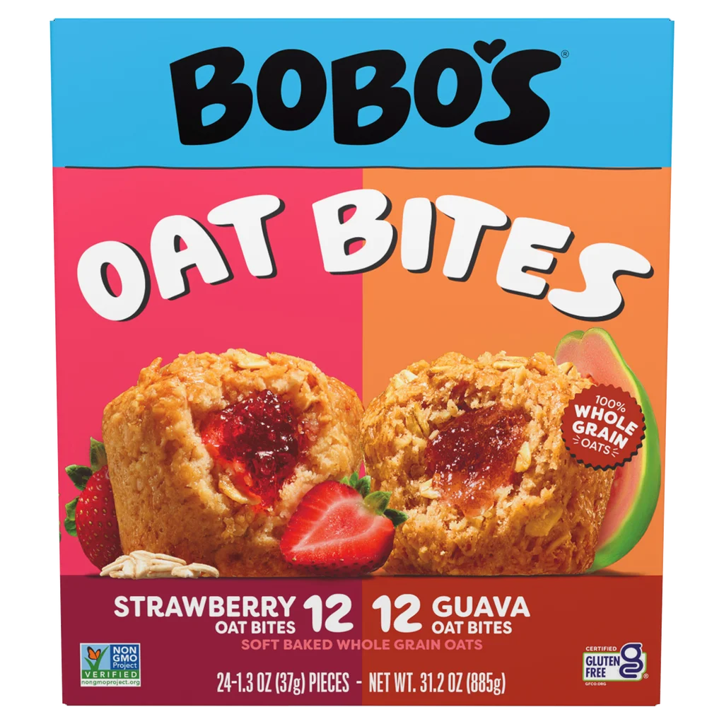Bobo’s Oat Bites, Variety Pack, 1.3 oz, 24-count