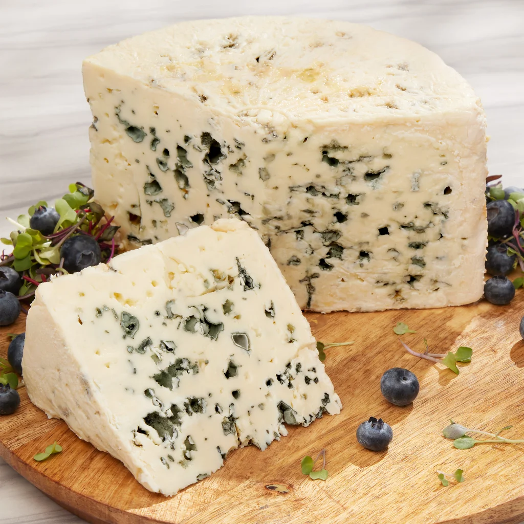 Roquefort Papillon Blue Cheese, Half Wheel, Approximately 3 lbs.