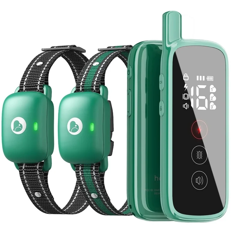 Heaflex Dog Training Collar, Waterproof e-Collar with Shock, Beep & Vibrate Modes for 5-120 lbs Dogs