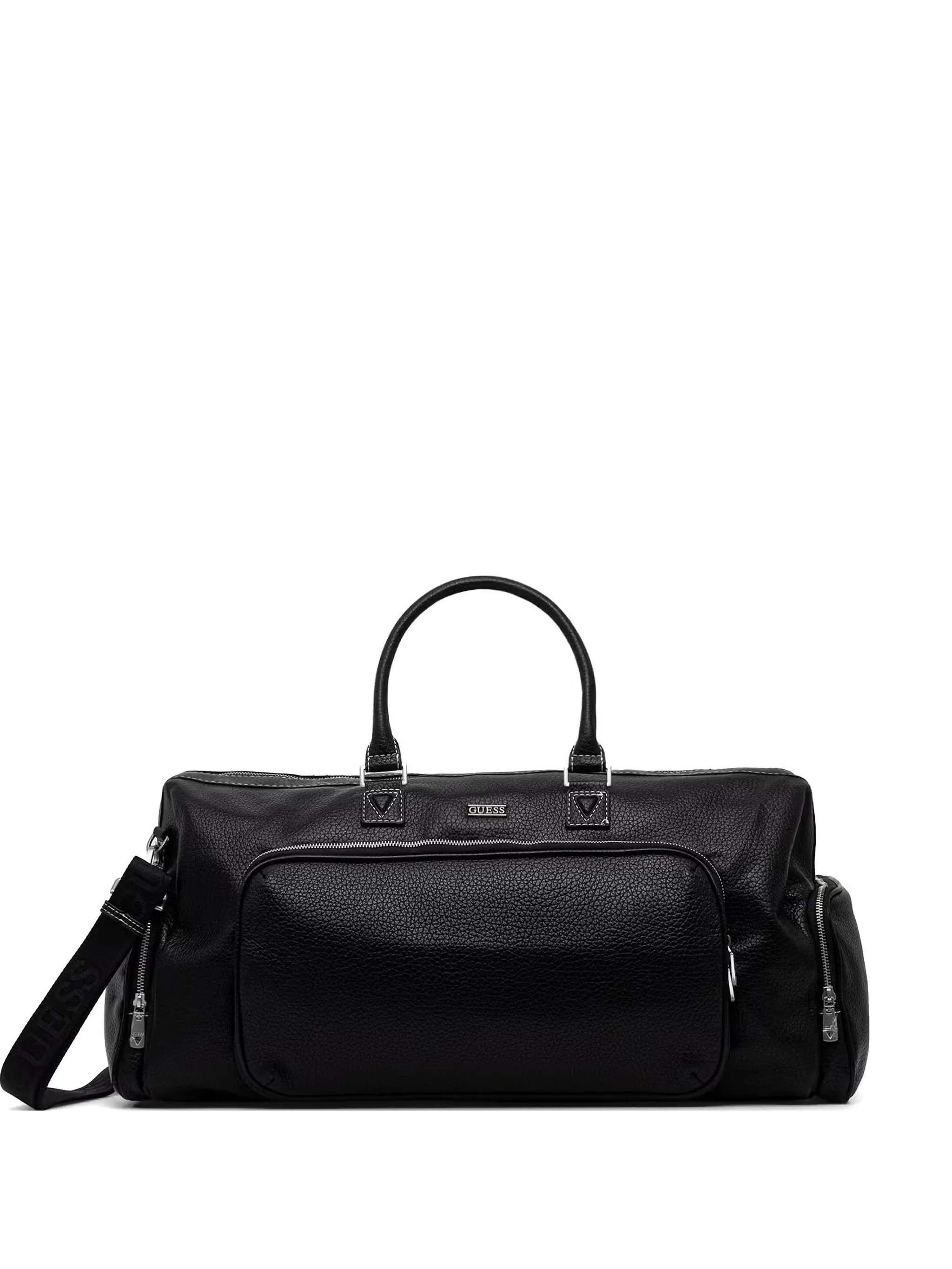 GUESS USA Boston logo-lettering duffle bag