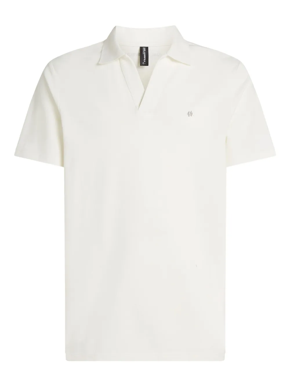 Karl Lagerfeld monogram-pin T-shirt