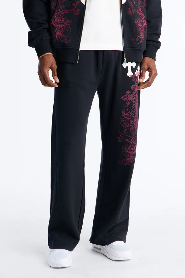 Pick Up Your Cross Patch Sweatpants - Black