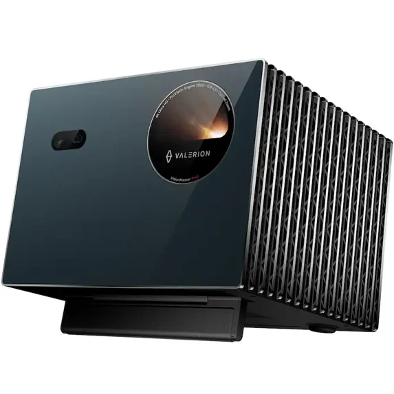 Valerion VisionMaster Pro2 4K Triple Laser Projector ，3000 ISO Lumens, HDR10+, IMAX, Google TV– Nocturne Blue