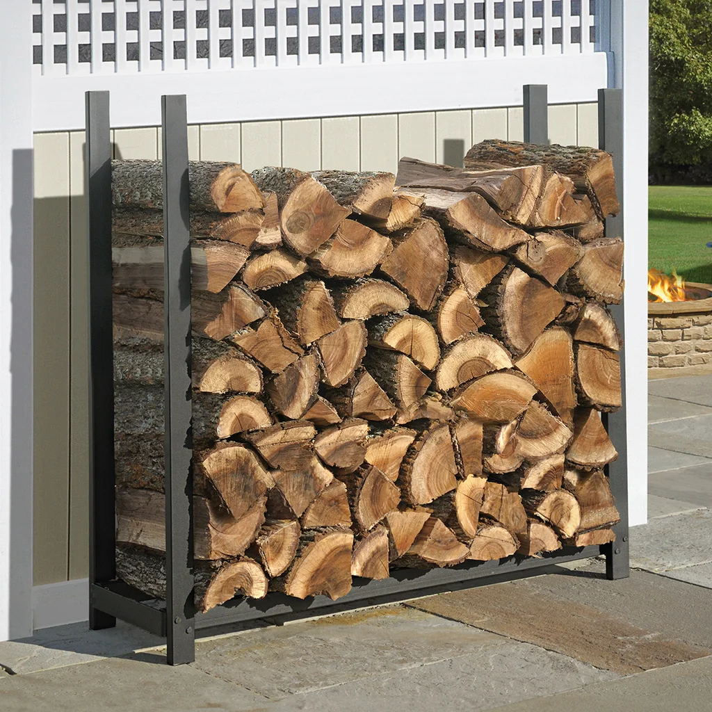 ShelterLogic 4' Firewood Rack with Cover