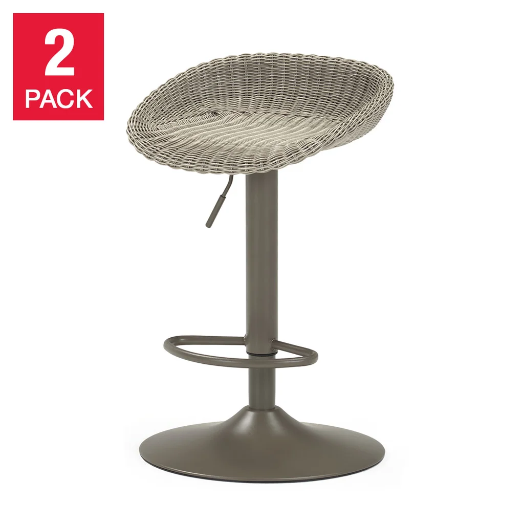 Portofino Airlift Barstool, 2-pack