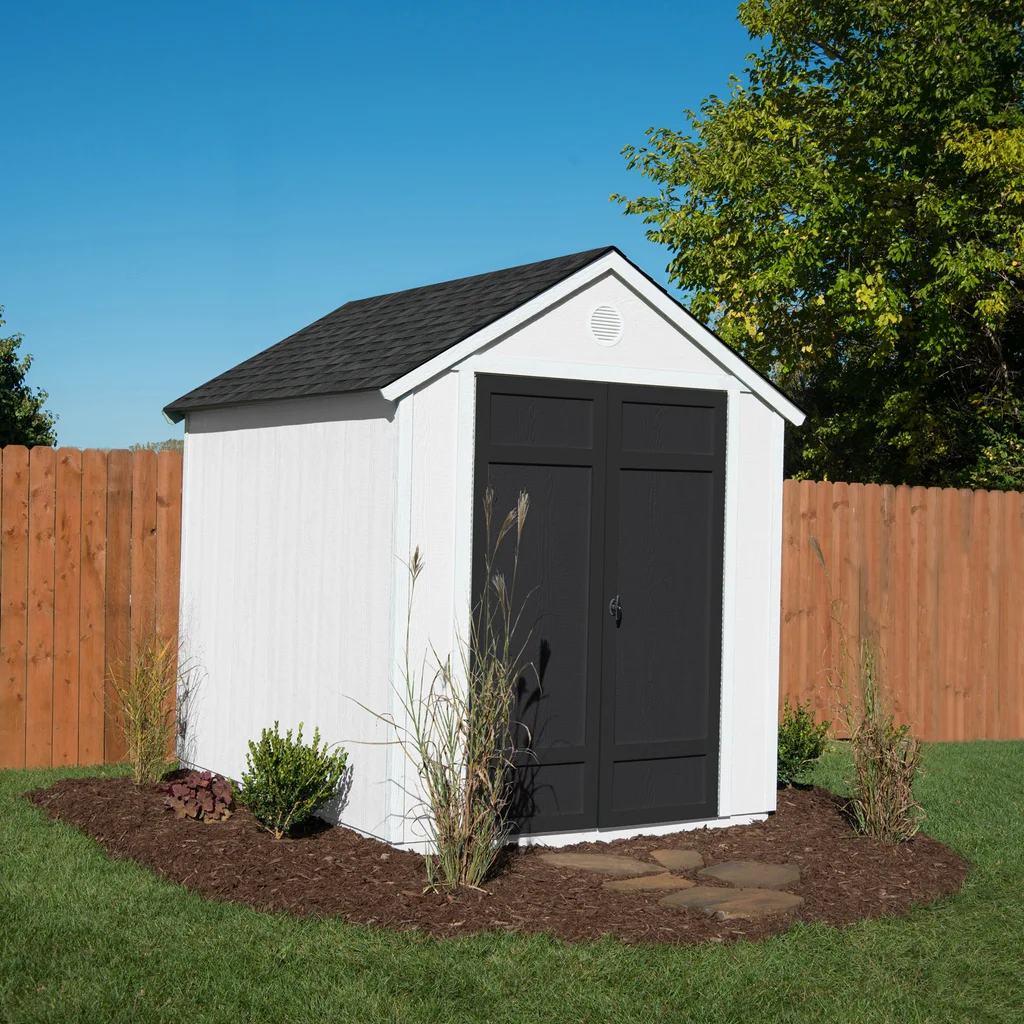 Magnolia 6' x 8' Wood Storage Shed – Do It Yourself Assembly