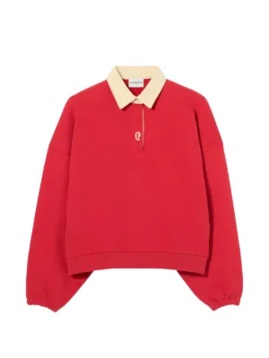 Claudie Pierlot logo-embroidered sweatshirt