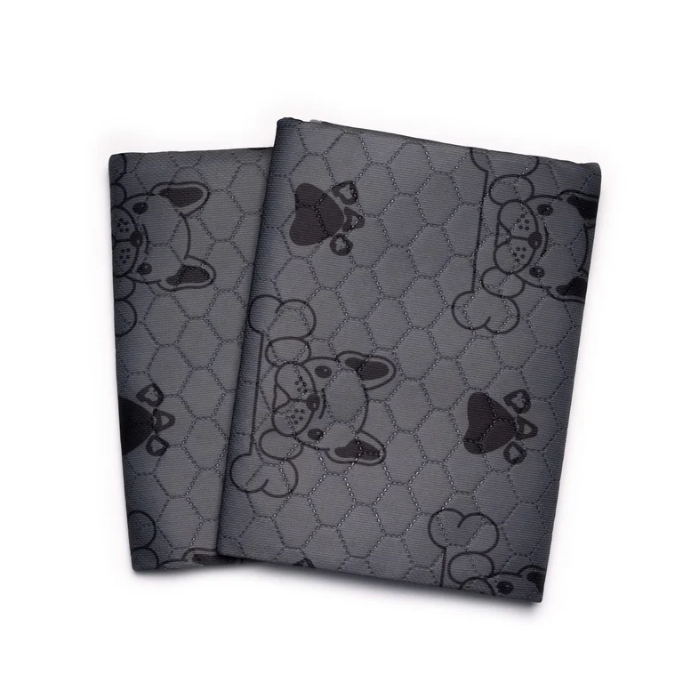Premium Washable Pee Pads, 27.5" x 35.4", Large, Dark Grey