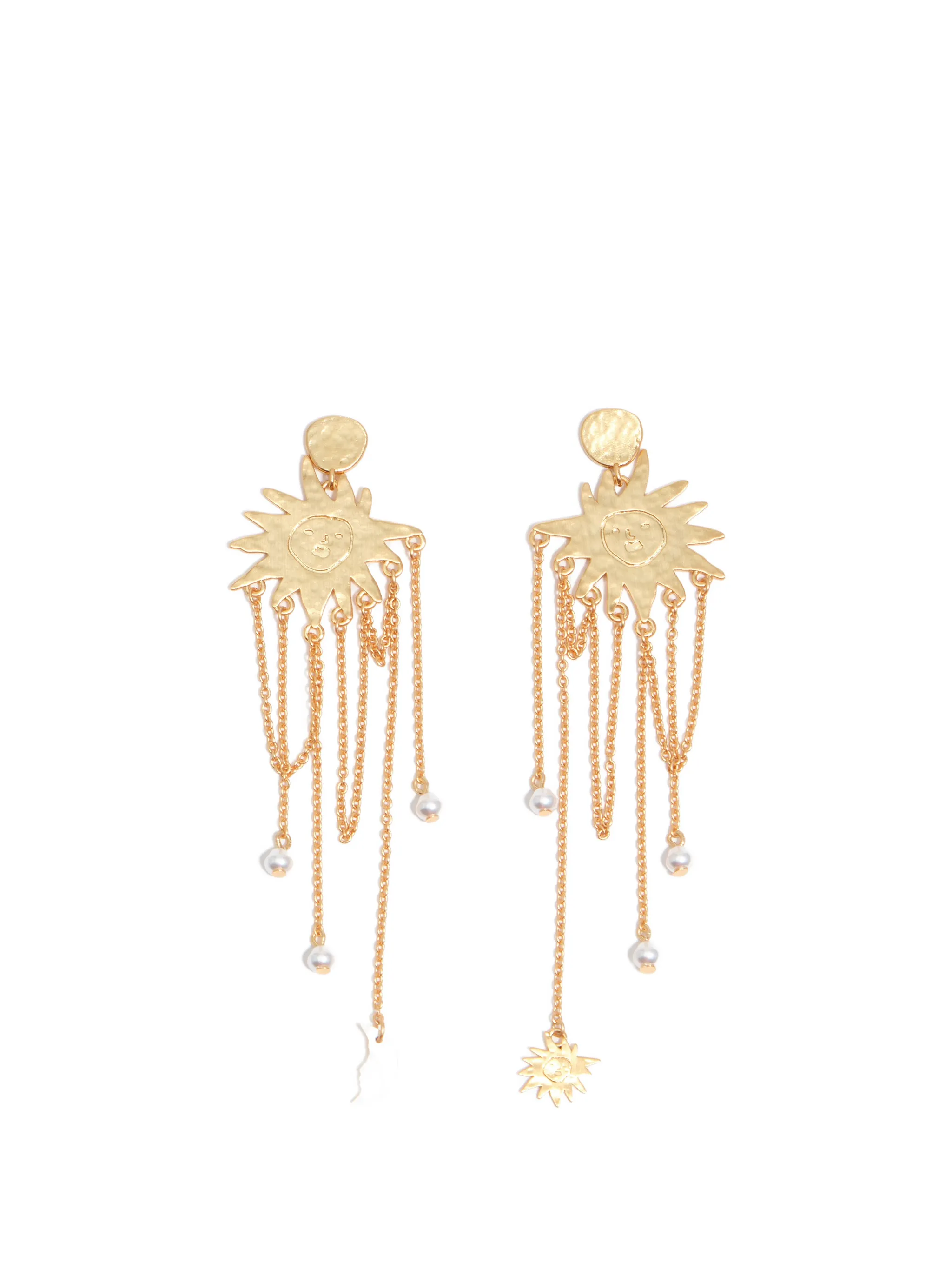 Bimba y Lola Sun chain-detail earrings