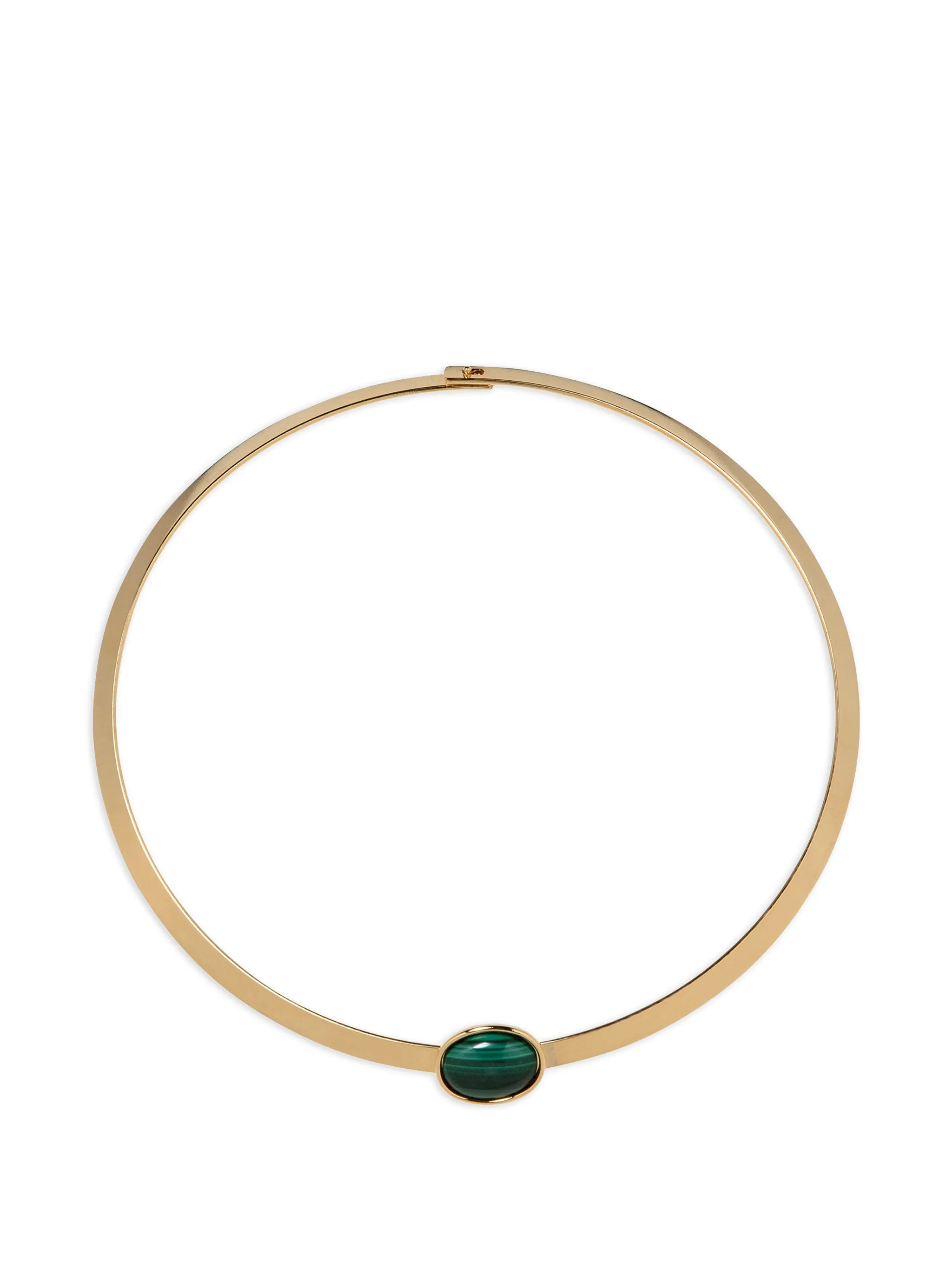 Jennifer Behr Elaine malachite collar necklace