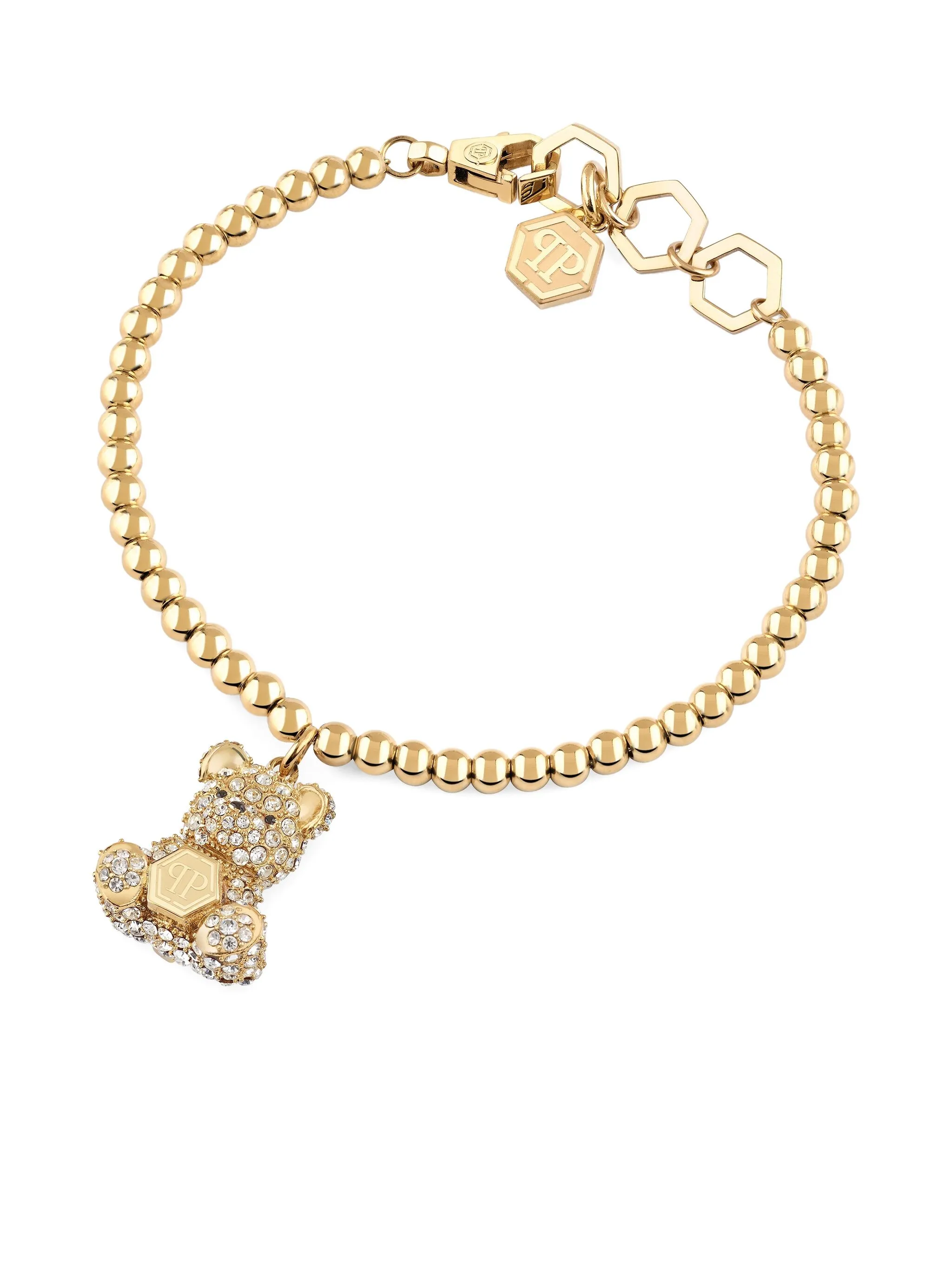 Philipp Plein Valentine teddy bear charm bracelets
