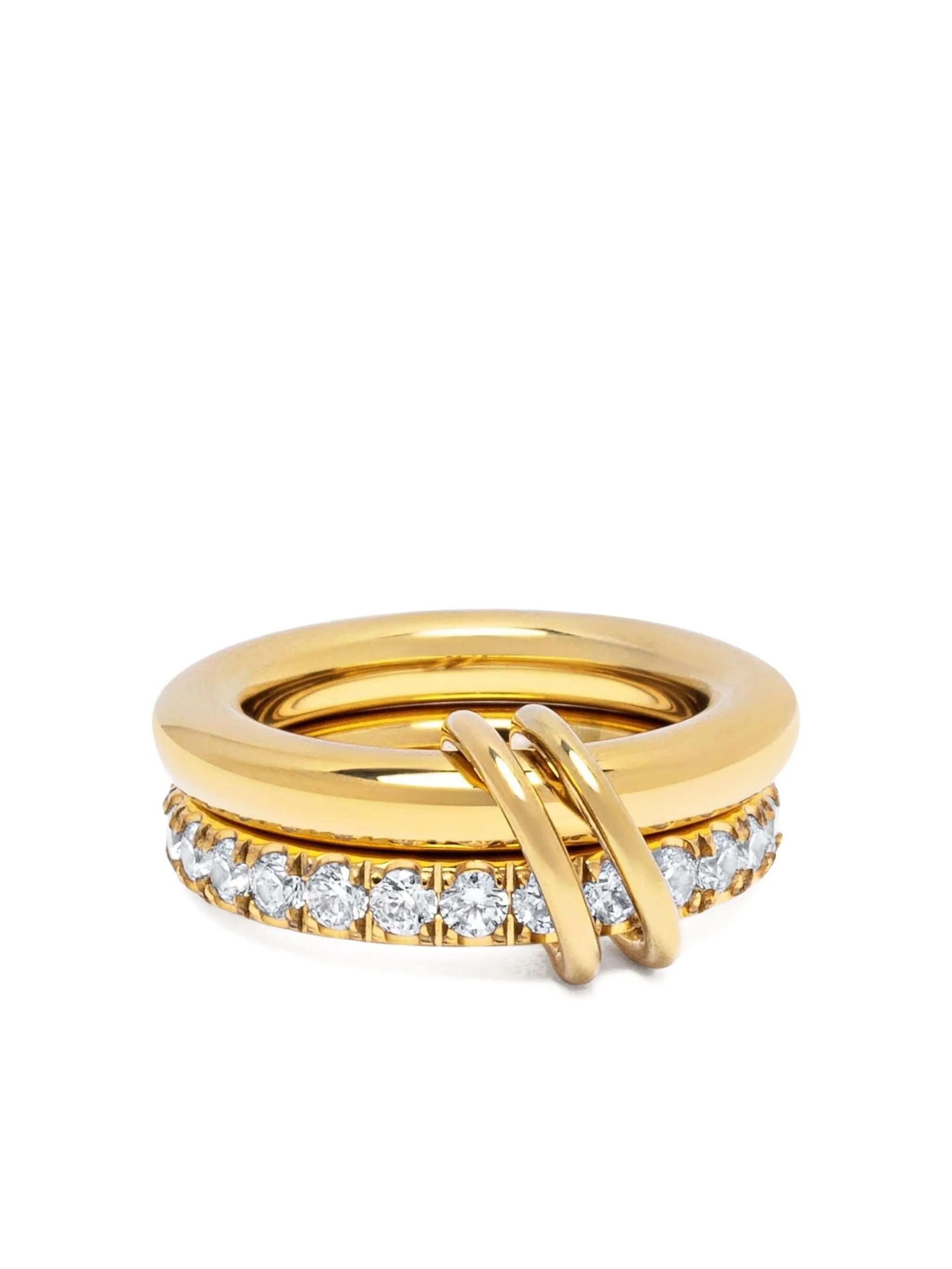 ialaya Jewelry double-band ring