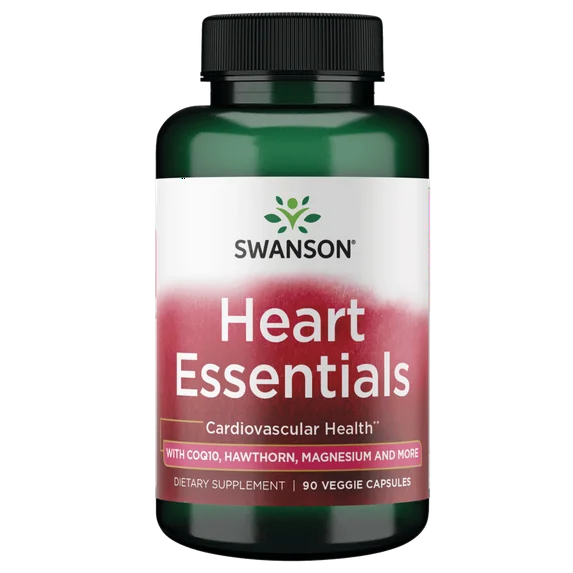 Swanson Heart Essentials 90 Veggie Capsules