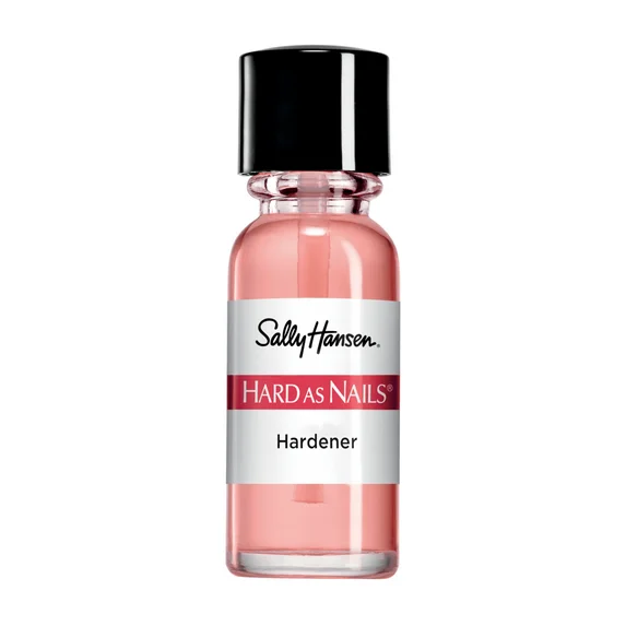 Sally Hansen Hard As Nails® Natural Tint, Nail Strengthener, 0.45 Fluid Ounces ,Nail Hardener, Nail Polish, Nail Strengthening Polish, Color Nail Polish, Clear Finish, Base Coat