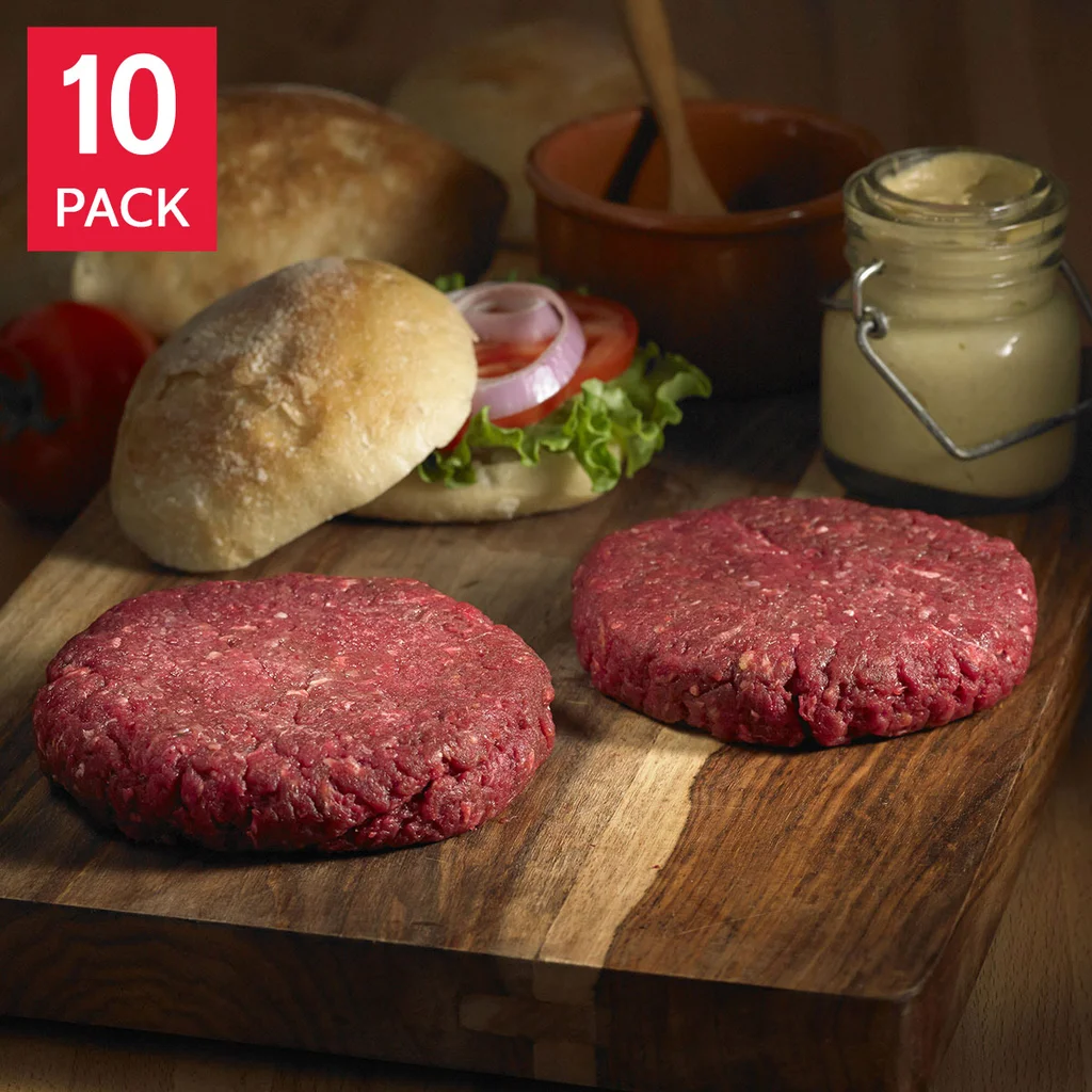 Northfork Bison Burger (30/5.33 Oz Per Burger), 10 Total Packs, 30-Count
