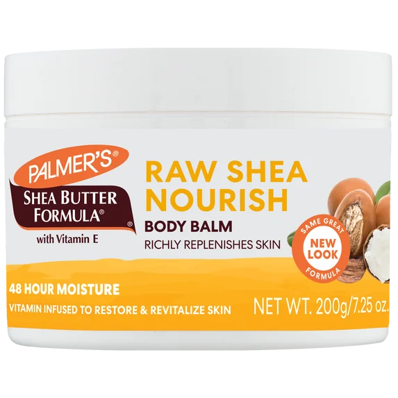 Palmer's Shea Butter Formula Raw Shea Nourishing Body Balm for Rough, Dry Skin, 7.25 oz.