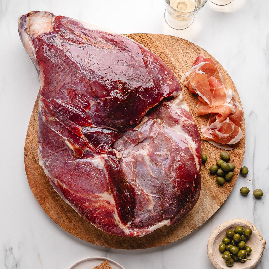 El Cerro 17 Month Whole Boneless Serrano Ham 11.5 lbs.