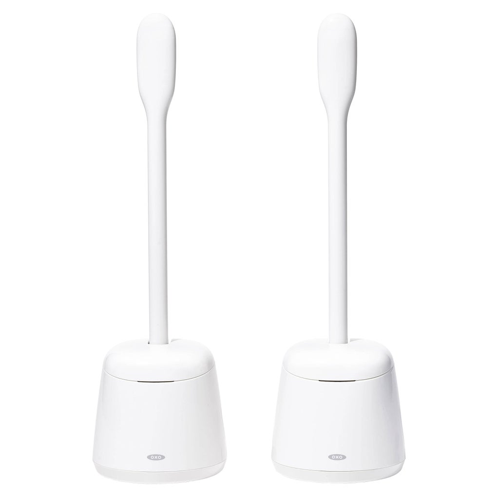 OXO SoftWorks Toilet Brush Set, 2-pack