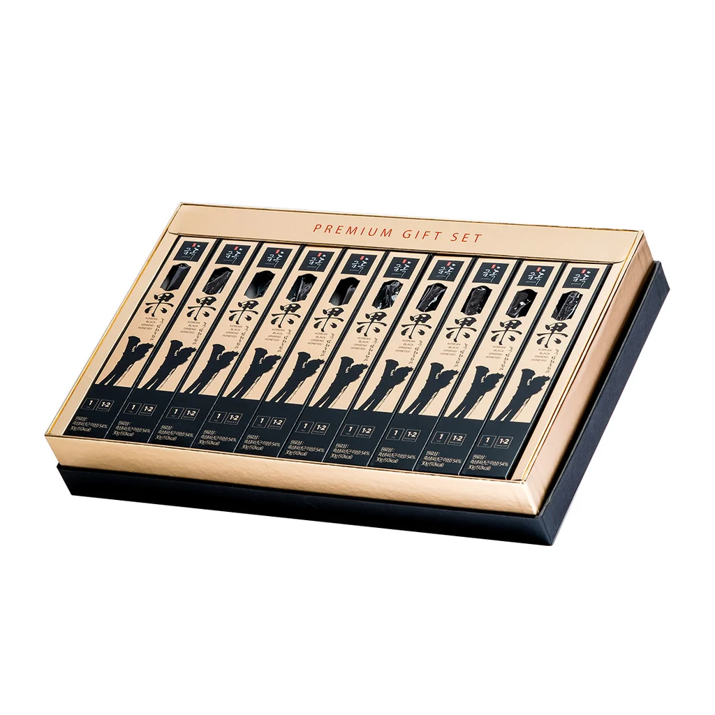 Korean Honeyed Black Ginseng, 20 Sticks