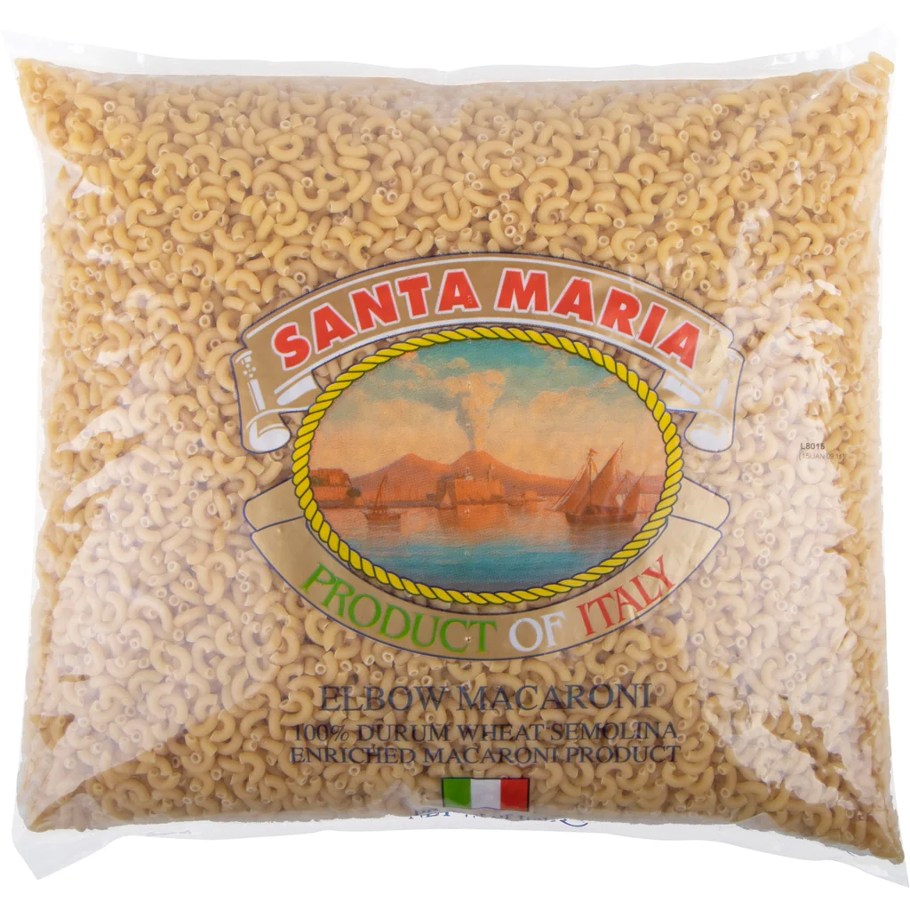 Santa Maria Elbow Macaroni, 10 lbs