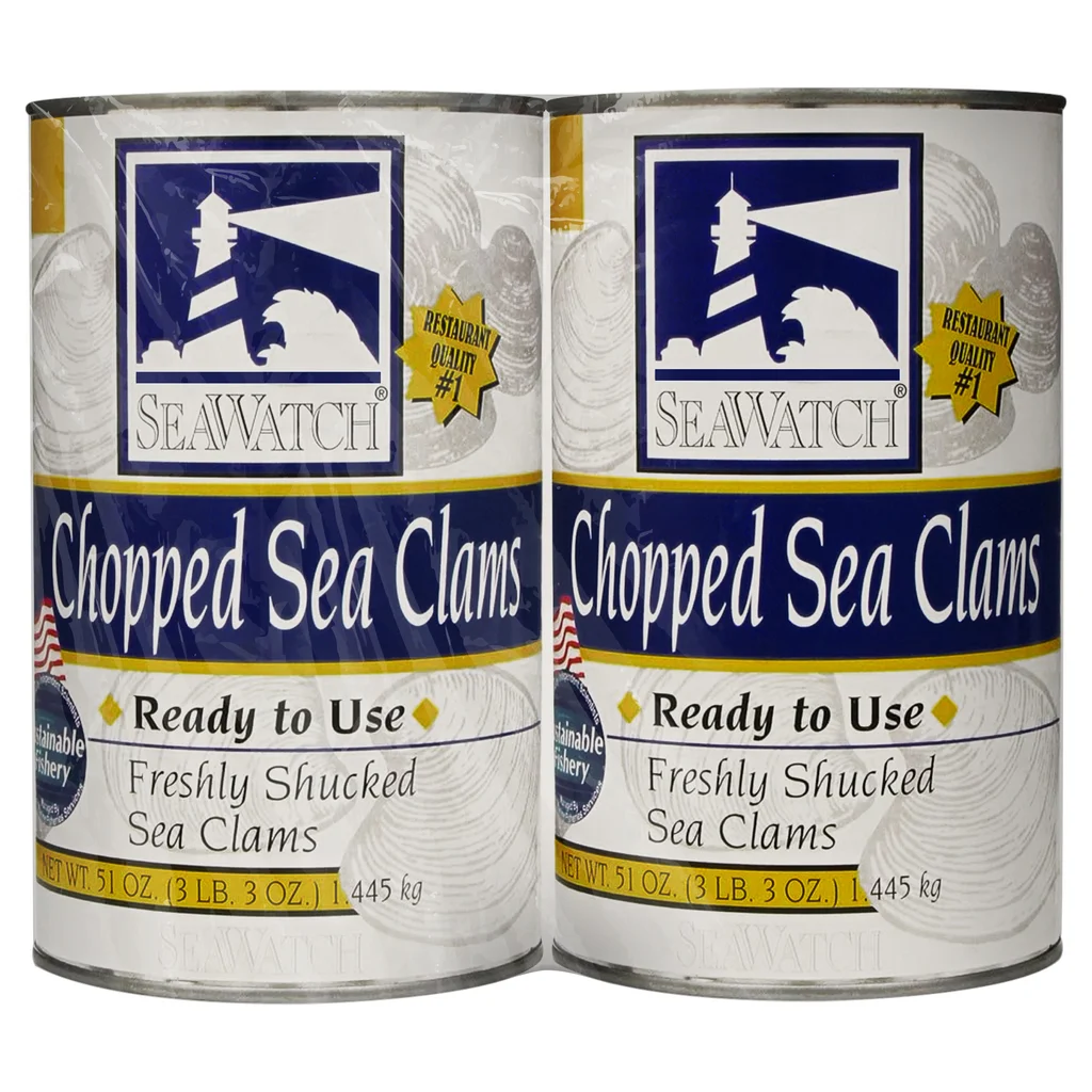 Sea Watch, Chopped Sea Clams, 51 oz, 2-Count