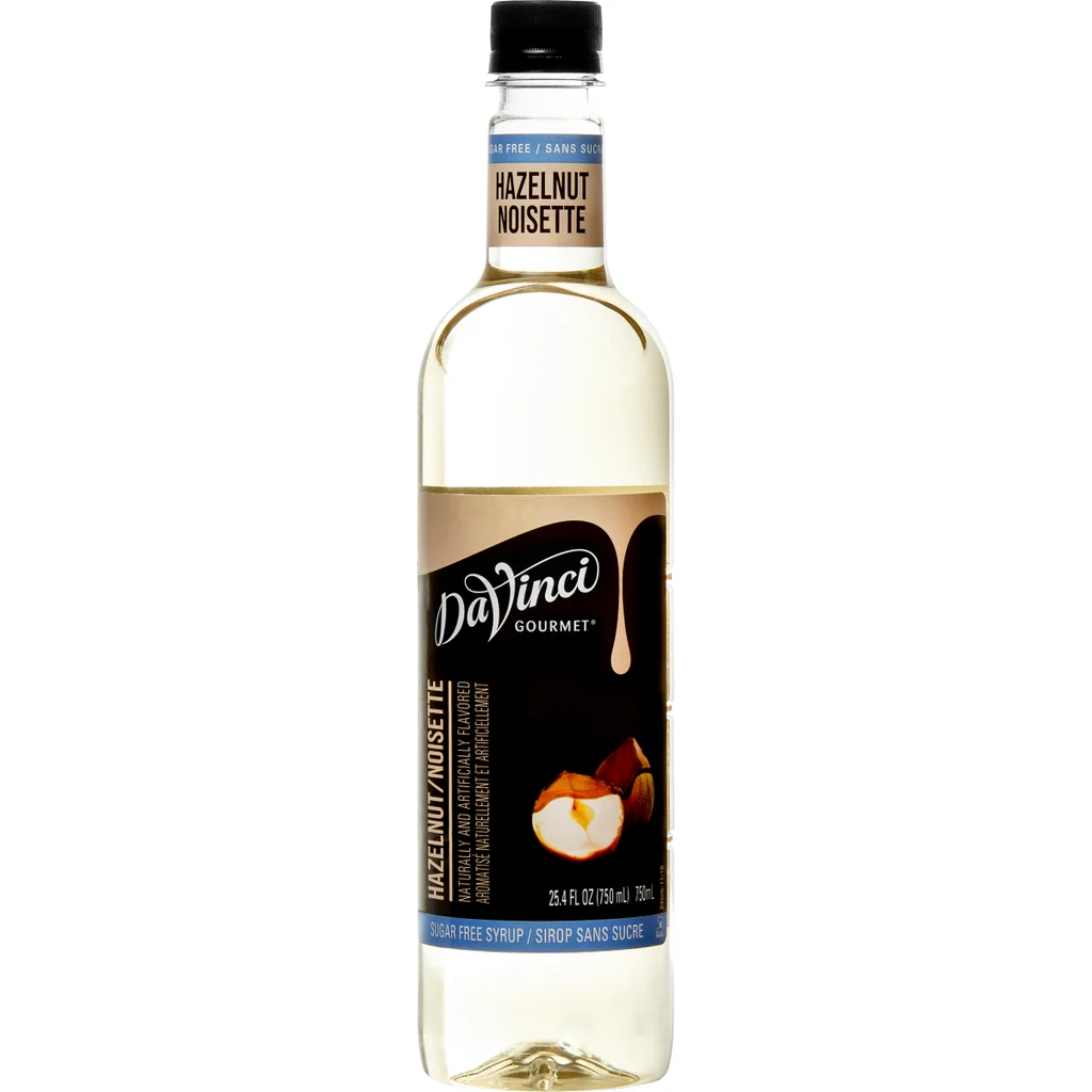 DaVinci Sugar Free Hazelnut Syrup, 25.4 fl oz