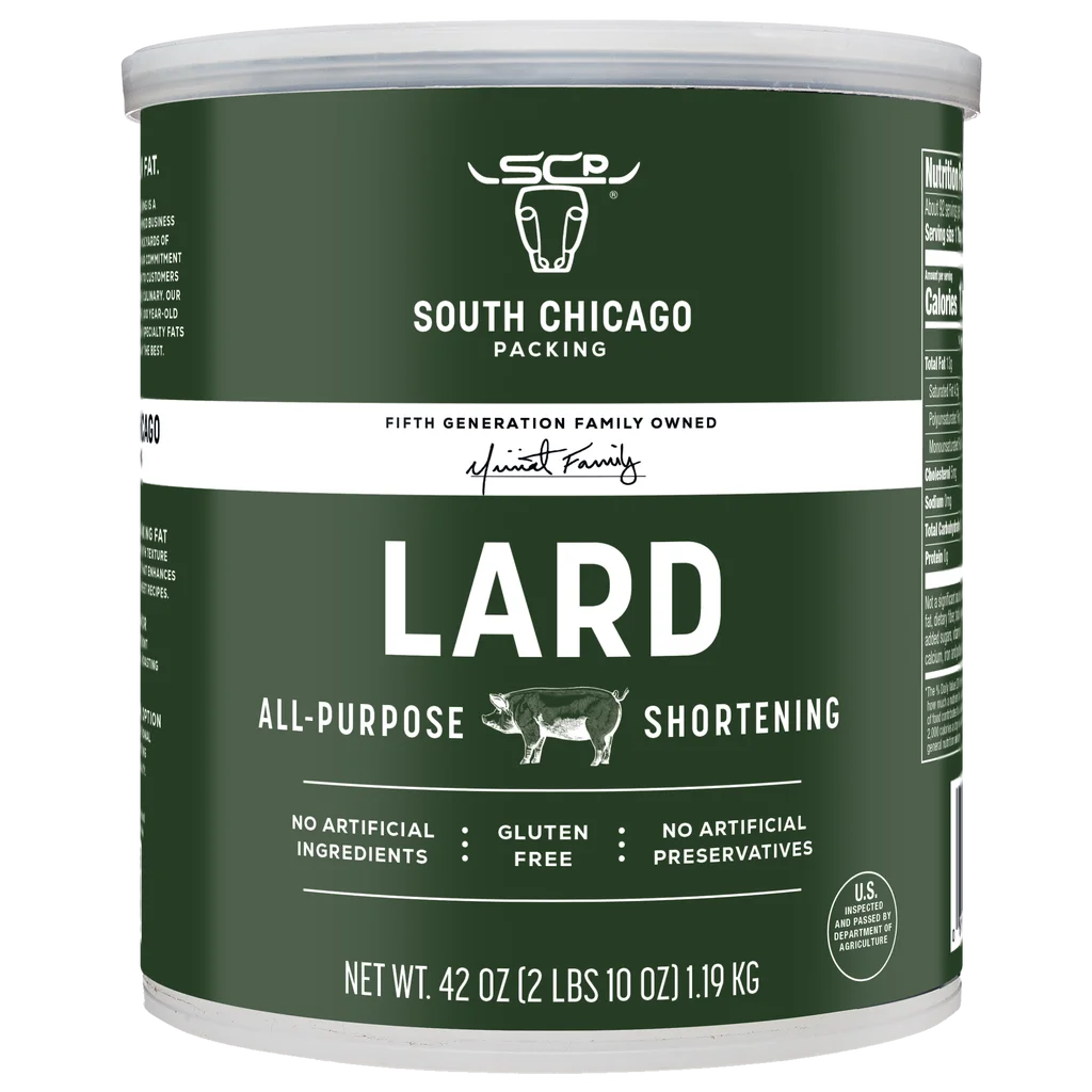 South Chicago Packing Lard All-Purpose Shortening, 42 oz