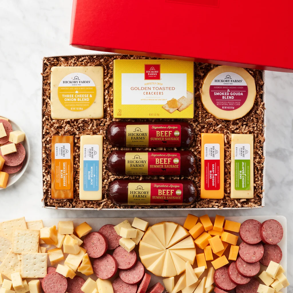 Hickory Farms Traditional Gift Box, 3.1 lbs Total